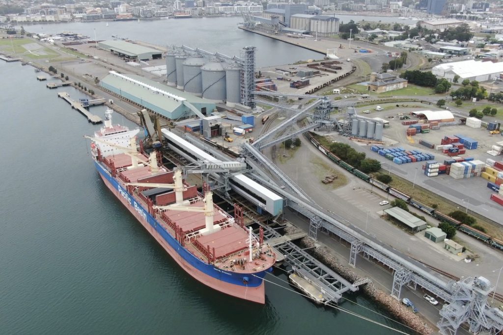 First Northern NSW winter grain crop railed to Port of Newcastle