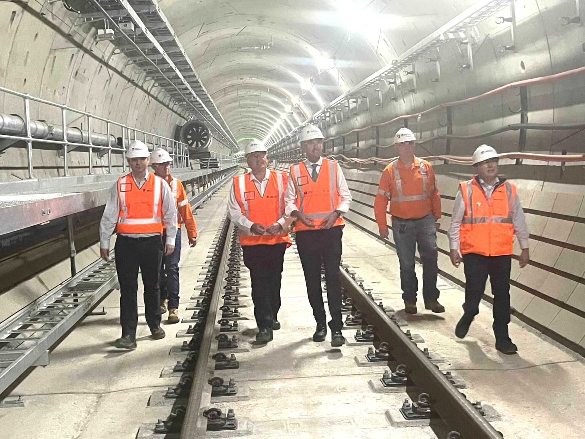 Track laying nearly done for Metro and Southwest - Rail Express