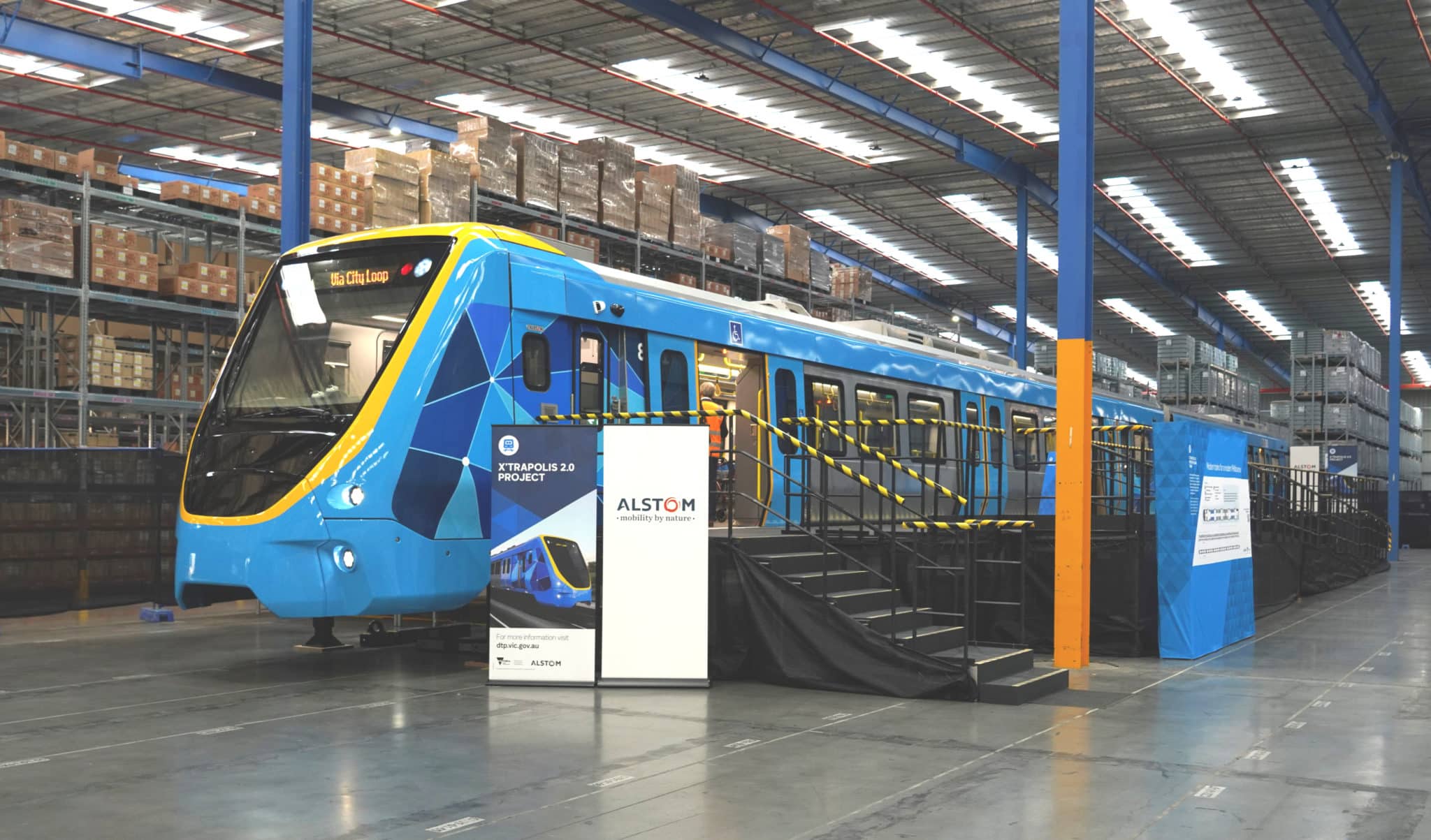 Show and tell for X’Trapolis 2.0 train mock-up - Rail Express