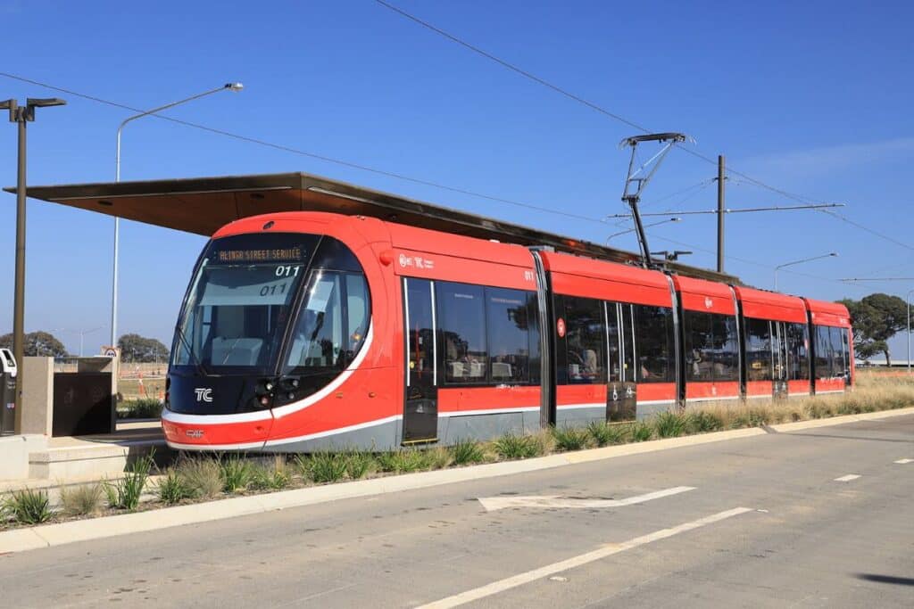 Construction Begins On Extension Of Canberra Light Rail 