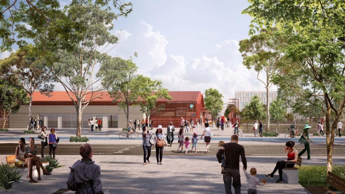 Designs revealed for six new Airport metro stations