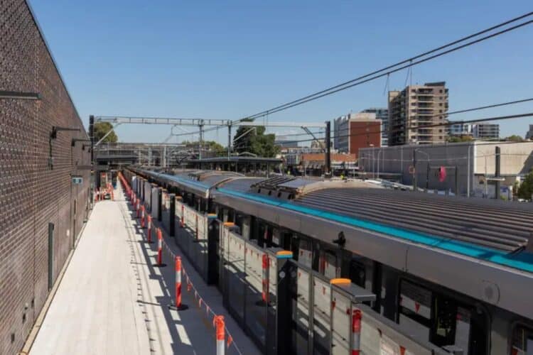 Upgrades are being carried out on the station to prepare for Sydney Metro services to start running beyond Sydenham to Bankstown. Image: Sydney Metro