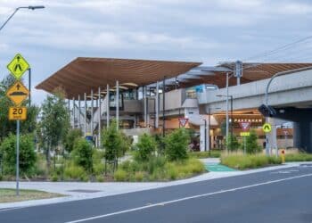 The elevated Pakenham Station opened in 2024. Image: Victorian Government