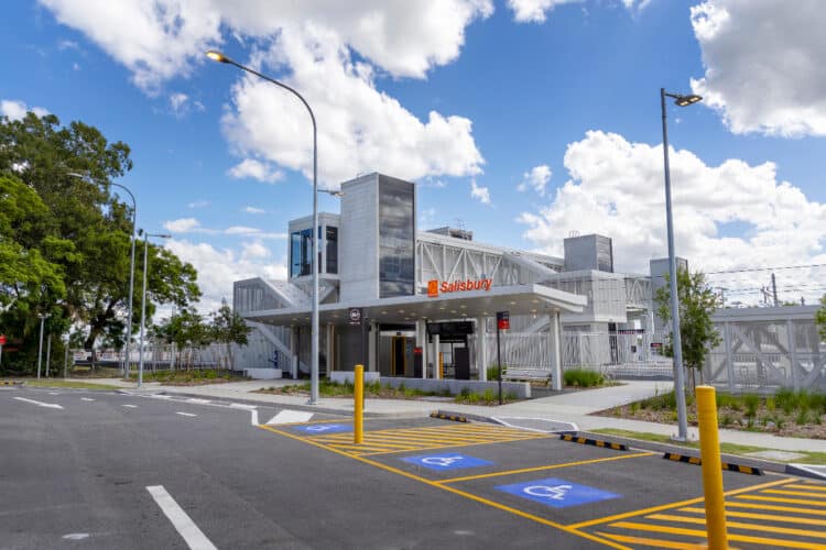 Salisbury
Station’s rebuild included constructing a third platform. Image: Queensland Rail