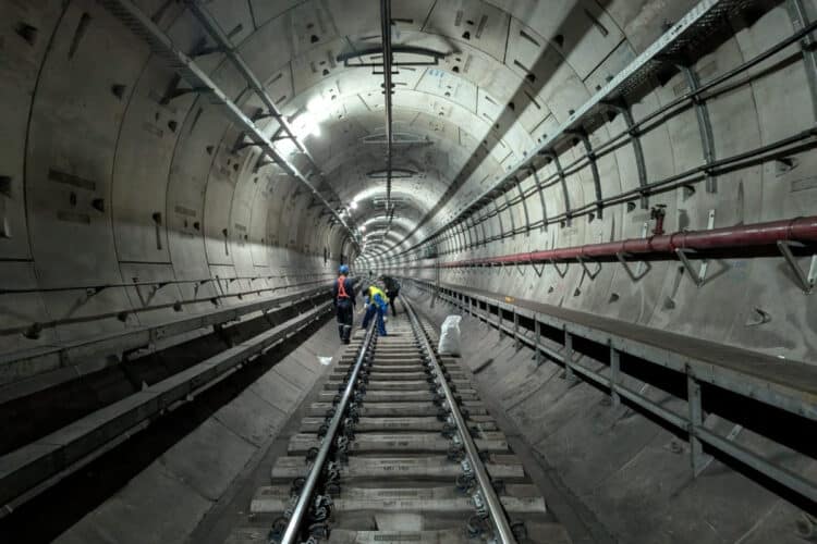 S&V rail dampers have already been installed in metro tunnels across Australia, Asia and the Middle East. Image: S&V