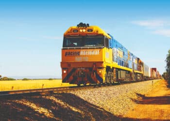 Pacific National transports millions of tonnes of critical freight around the country for its customers. Image: Pacific National