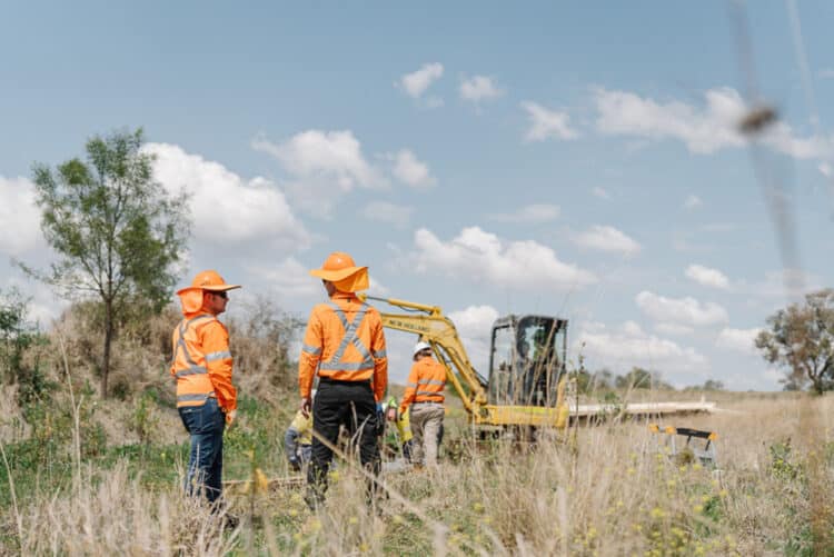 Site surveys and investigations are taking place along the NSW/Qld Border to Gowrie section.
Image: Inland Rail