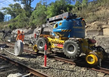 An intensive five-week construction program is underway in the Southwest rail corridor. Image: NSW Government
