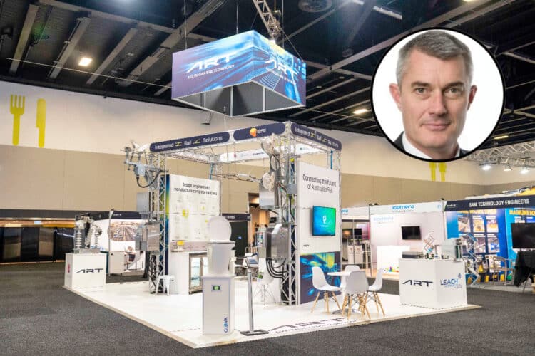Australian Rail Technology provides a range of electrical, mechanical and electronic products and services. Inset: David Wynd, Chief Executive Officer of Australian Rail Technology.