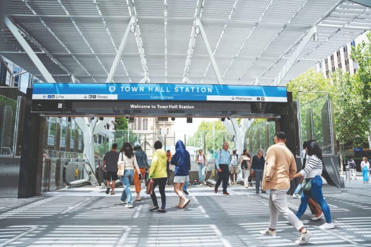 Rail contributes almost $40 billion to Australia’s economy each year. Image: Victorian Government