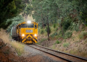 TasRail's Locomotive Life Extension Project is overhauling eight legacy locomotives.
Image: Focused on Photos