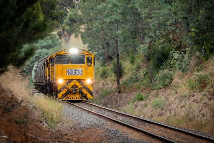 TasRail's Locomotive Life Extension Project is overhauling eight legacy locomotives.
Image: Focused on Photos