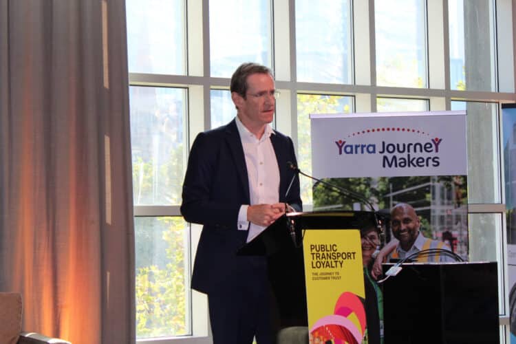 Raymond O’Flaherty, Chief Executive Officer of Metro Trains Melbourne. Image: Prime Creative Media