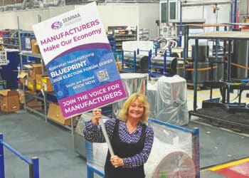 Honi Walker, Chief Executive Officer of SEMMA, promoting the BLUEPRINT series. Image: SEMMA