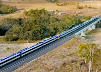 Nine-car trains will be rolled out across the Melton Line from 2027. Image: Victorian Government