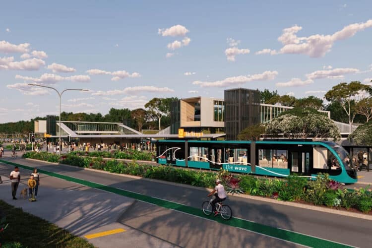 The Wave was announced as part of the 2032 Delivery Plan for the Brisbane 2032 Olympic and Paralympic Games and beyond. Image: Queensland Government