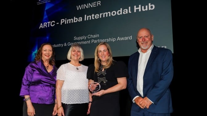 ARTC wins supply chain award for SA road-to-rail project - Rail Express