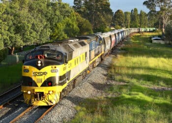 Southern Shorthaul Railroad is a rail freight services operator in New South Wales and Victoria.
Image: Graham Cotterall