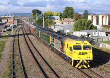 Southern Shorthaul Railroad is a rail freight operator in New South Wales and Victoria.
Image: SSR